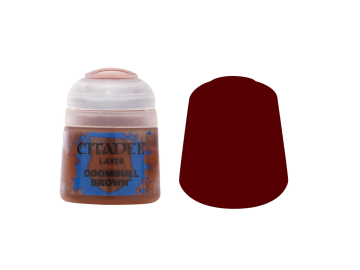 Warhammer barva Layer Doombull Brown 22-45