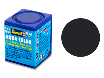 Revell vodna barva Aqua tar-black mat št.6
