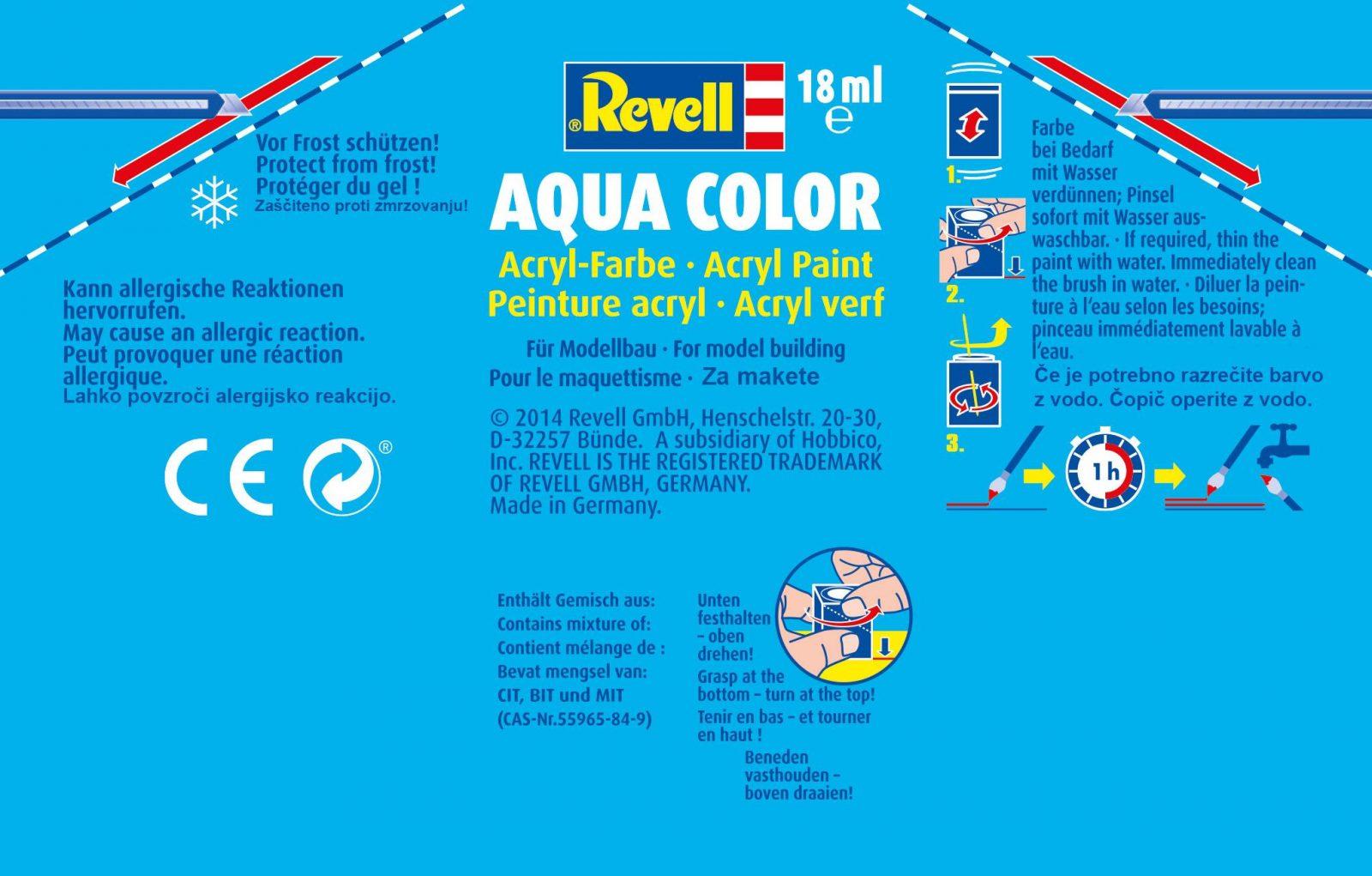 vodne barve revell