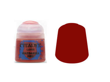 Warhammer barva Layer Wazdakka Red 22-07