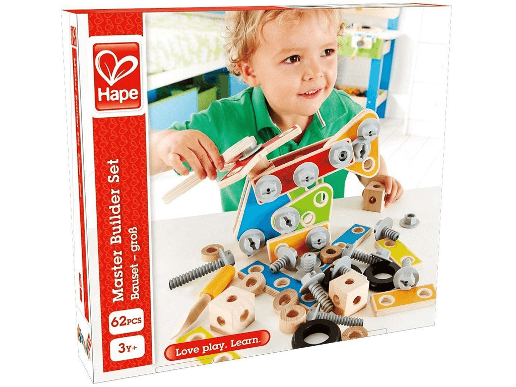 Hape Gradbeni set - mojstrski E3081 | Trgovina