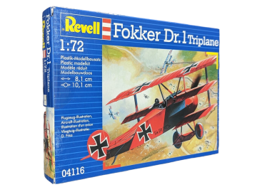 Revell maketa Fokker Dr. 1 Triplane 04116 eigrace