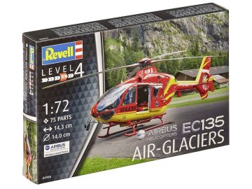Revell maketa helikopterja EC135 Air-Glaciers 04986 EIGRACE