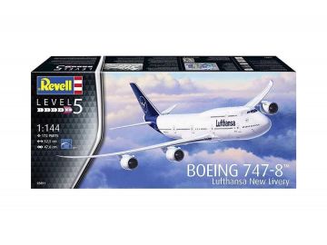 Revell maketa letala Boeing 747-8 Lufthansa "New Livery" - 180 03891