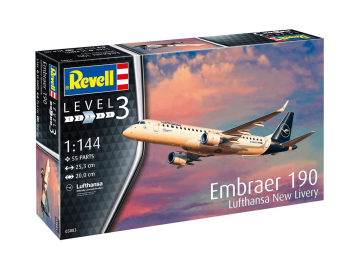 Revell maketa letala Embraer 190 Lufthansa New Livery 03883