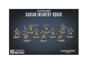 Warhammer 40000 - Astra Militarium - Cadian Infantry Squad
