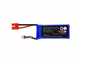 Polnilna baterija Lipo 7.4V 2000mAh 14.4Wh