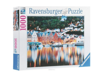 Sestavljanka Bergen Norveška 1000 delna