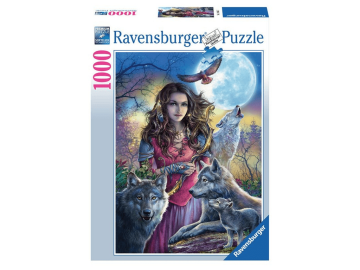 Sestavljanka Zaščitnica volkov 1000 delna