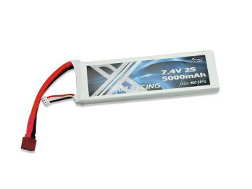LIPO Baterija 2S 7.4V 5.000mAh 40C