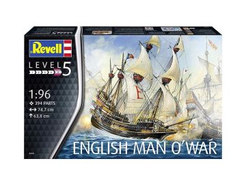 Revell maketa English Man O'War 05429