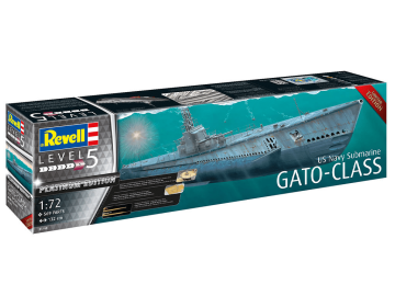 Revell maketa US Navy Submarine GATO-CLASS 05168