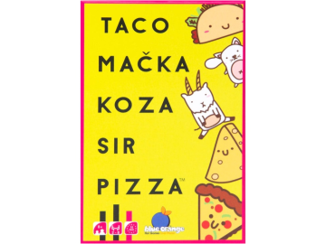 Igra s kartami Taco Mačka Koza Sir Pizza eigrace