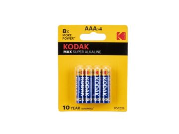 Baterije Kodak AAA x 4. 1.5 V
