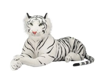 Pliš beli tiger - 90cm