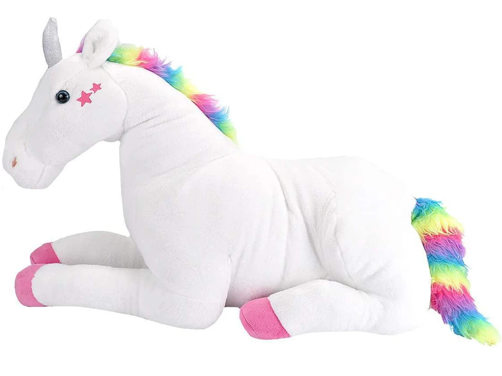 Mavrični samorog 76 cm - plišasta igrača | Trgovina Eigrače.com