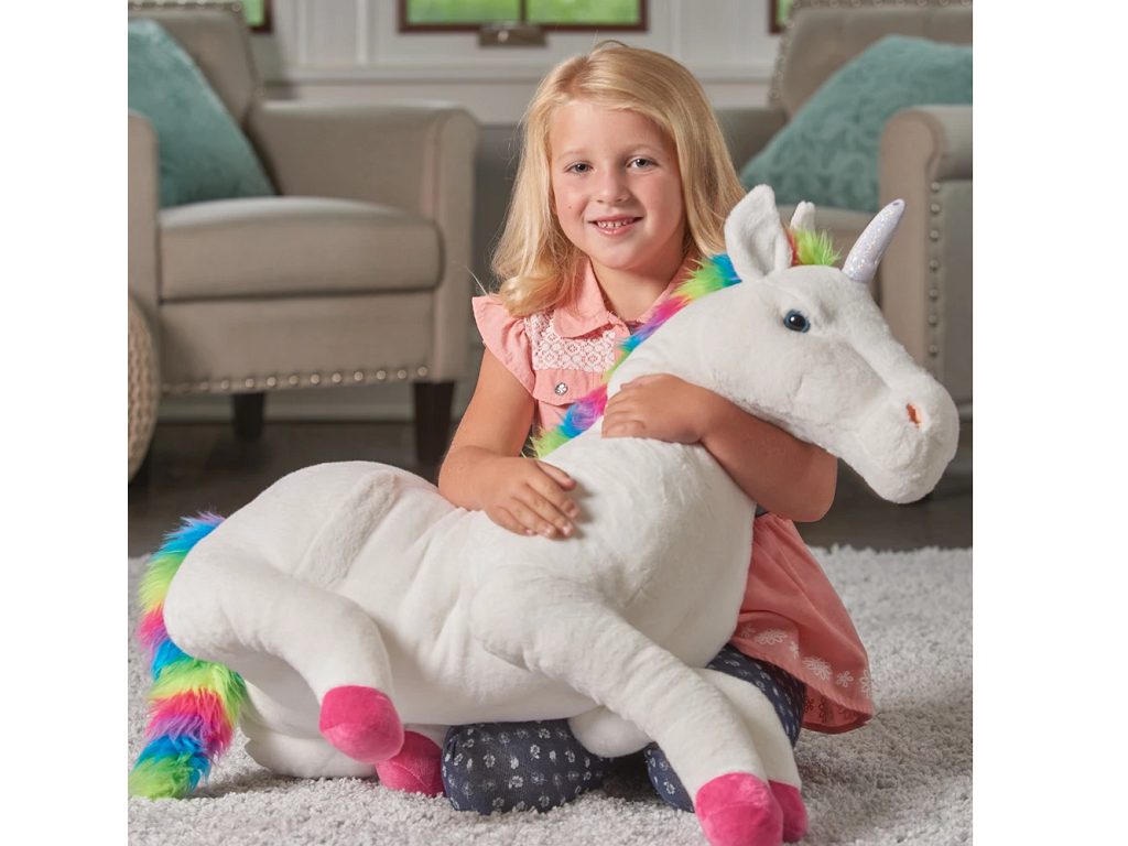 Mavrični samorog 76 cm - plišasta igrača | Trgovina Eigrače.com