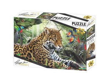 Puzzle sestavljanka 3D Gepard 500 kosov