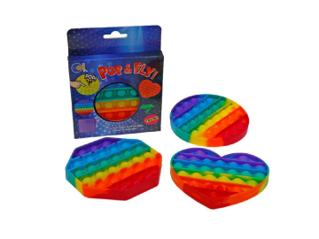 Pop it fidget igrača - mavrični