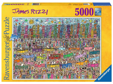 Ravensburger sestavljanka James Rizzi 5000d