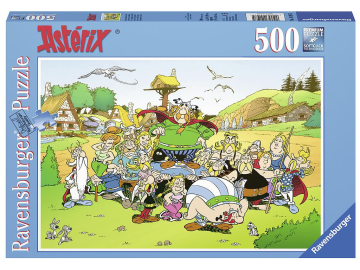 Sestavljanka Asterix: In njegova vas 500