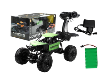 Avto na daljinsko vodenje Monster Truck Jeep 1:18