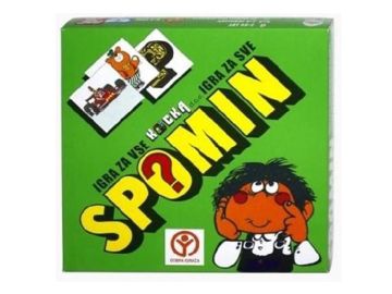 Družabna igra Spomin