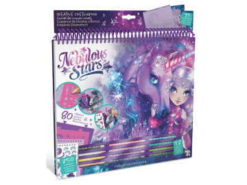 Nebulous stars Skicirni blok velik - Fantazijski konji - vesolje