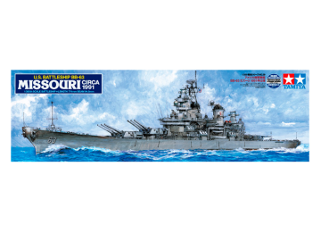 Tamiya maketa US BB-63 Missouri 1:350