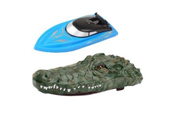 Croco Racer čoln 2v1 2.4GHz moder