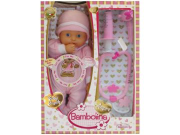 Dojenček BAMBOLINA 33 cm z zvokom