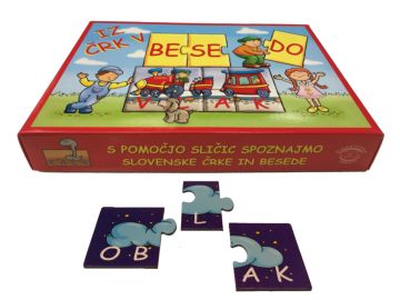 Igra Iz črk v besedo