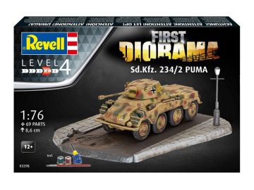 Revell First Diorama Sd.Kfz 234/2 Puma 03298