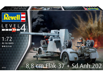 Revell maketa 8,8cm Flak 37+Sd.Anh.202 03325
