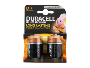 Baterija Duracell Plus LR20 1.5 V