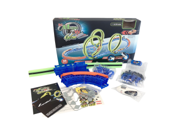 Dirkalna steza Magic Traxx Glow - 50 delov