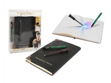 Harry Potter Dnevnik Toma Riddlerja s pisalom in lučko