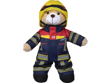 Plišasti medved Gasilec Rosenbauer 30cm