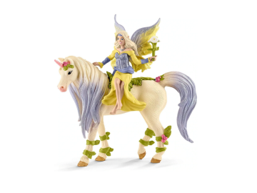 Schleich Pravljična vila s cvetočim samorogom
