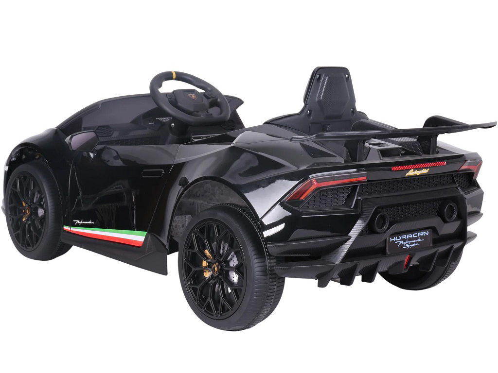 Avto na akumulator Lamborghini Huracan Črn
