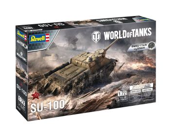 Revell maketa SU-100 World of tanks