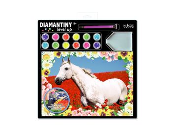 Slikanje z diamanti - Bel konj