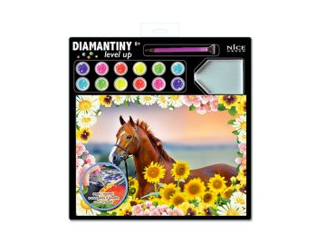 Slikanje z diamanti - Rjav konj