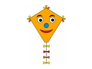 Zmaj za spuščanje Eddy Happy Face