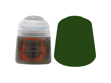 Warhammer barva Base Castellan Green 21-14