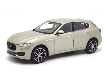 Kovinski avtomobil Maserati Levante zlat