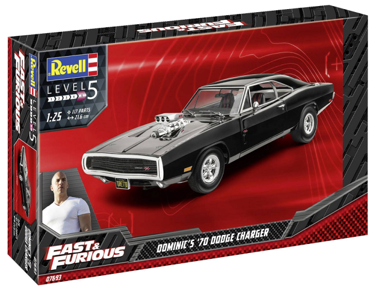 Revell Maquettes Fast & Furious - Dominics 1970 Dodge Charger-Revell pas cher