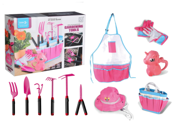 Otroški set za vrtnarjenje roza eigrace