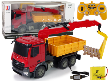 RC Tovornjak Mercedes Arocs z nakladalno roko eigrace