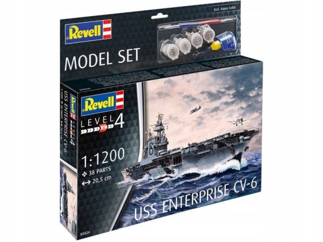 Revell File Set Revell model set USS Enterprise CV-6 65824 | Trgovina Eigrače.com
